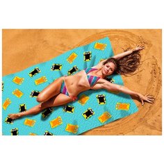 Пляжное покрывало; Мальдивы; Размер: 145 х 200 Сирень