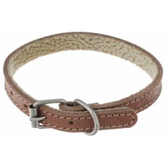 Ошейник Аркон Стандарт (о14п) 22-29 см коньячный