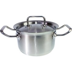 Кастрюля с крышкой Professional из нержавеющей стали PROFFI KITCHEN PKT0220, 2,0 л