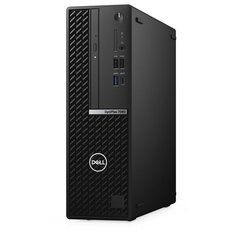 Настольный компьютер DELL Optiplex 7080 SFF (7080-2157) Slim-Desktop/Intel Core i7-10700/8 ГБ/256 ГБ SSD+1 ТБ HDD/AMD Radeon RX 640/Windows 10 Pro черный