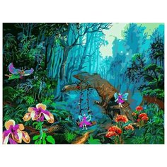 Картина по номерам "Сказка", 30x40 см Белоснежка