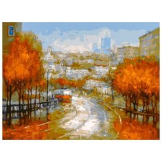 Картина по номерам "Осенняя симфония", 30x40 см Белоснежка