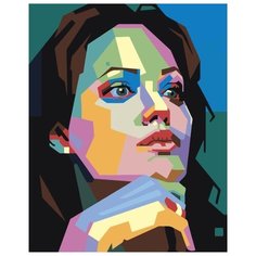 Картина по номерам Живопись по Номерам "Фигурный портрет", 40x50 см