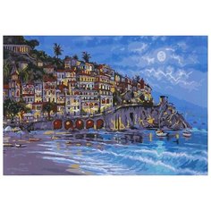 Картина по номерам Цветной (Premium) "Побережье 2", 40x50 см