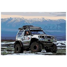 Картина по номерам Живопись по Номерам "Внедорожник", 40x60 см