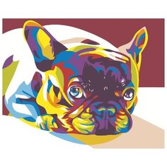 Картина по номерам Живопись по Номерам "Французский бульдог", 40x50 см