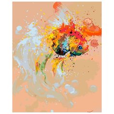 Картина по номерам Живопись по Номерам "Золотая рыбка", 40x50 см