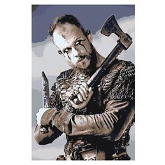 Картина по номерам Живопись по Номерам "Флоки Вильгердарсон", 40x60 см