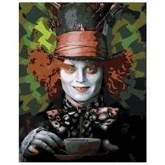 Картина по номерам Живопись по Номерам "Безумный Шляпник", 40x50 см