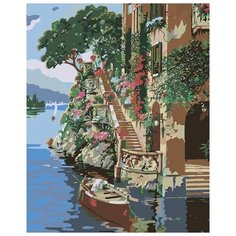 Картина по номерам Живопись по Номерам "Лестница к воде", 40x50 см