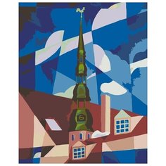 Картина по номерам Живопись по Номерам "Городской шпиль", 40x50 см