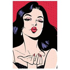 Картина по номерам Живопись по Номерам "Воздушный поцелуй", 40x60 см