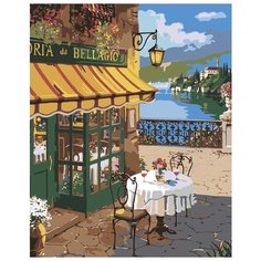 Картина по номерам Живопись по Номерам "Кафе на берегу", 40x50 см