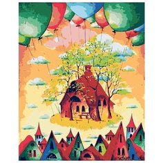 Картина по номерам Живопись по Номерам "Полет на воздушных шарах", 40x50 см