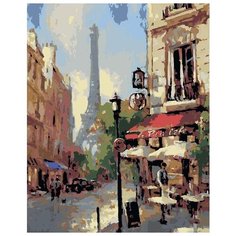 Картина по номерам Живопись по Номерам "Парижская улочка", 40x50 см