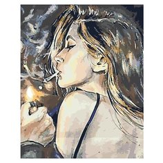 Картина по номерам Живопись по Номерам "Девушка", 40x50, см