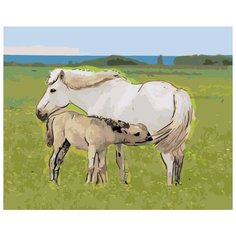 Картина по номерам Живопись по Номерам "Молоко матери", 40x50 см