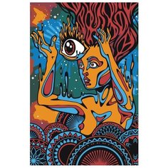 Картина по номерам Живопись по Номерам "Третий глаз", 40x60 см