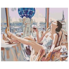 Картина по номерам Живопись по Номерам "Бокал вина", 40x50 см