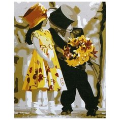 Картина по номерам Цветной (Premium) "Галантность", 30x40 см