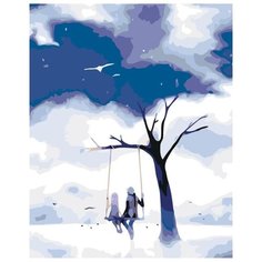 Картина по номерам Живопись по Номерам "Пара на качелях", 40x50 см