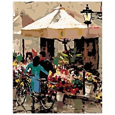 Картина по номерам Живопись по Номерам "Цветочная палатка", 40x50 см