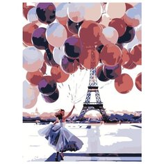 Картина по номерам Живопись по Номерам "Воздушные шарики", 30x40 см