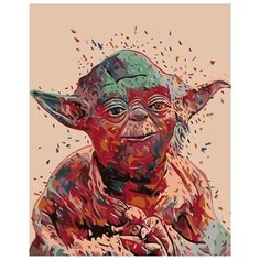 Картина по номерам Живопись по Номерам "Мастер Йода", 40x50 см