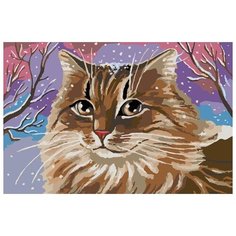 Картина по номерам Живопись по Номерам "Кошачий портрет", 40x60 см