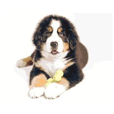 Картина по номерам Живопись по Номерам "Верный пес", 40x50 см