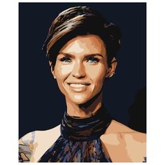 Картина по номерам Живопись по Номерам "Руби Роуз", 40x50 см