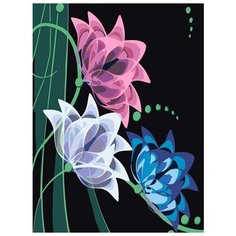 Картина по номерам Живопись по Номерам "Изящные цветы", 30x40 см