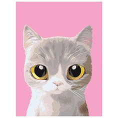 Картина по номерам Живопись по Номерам "Кошечка Леди", 30x40 см