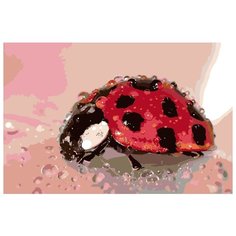 Картина по номерам Живопись по Номерам "Божья коровка", 40x60 см