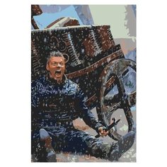 Картина по номерам Живопись по Номерам "Ивар Бескостный", 40x60 см