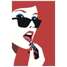 Картина по номерам Живопись по Номерам "Женщина с мужчиной", 40x60 см