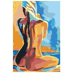 Картина по номерам Живопись по Номерам "Обнаженное тело", 40x60 см