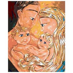 Картина по номерам Живопись по Номерам "Семья", 40x50 см