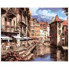 Картина по номерам Живопись по Номерам "Венецианские каналы 2", 40x50 см