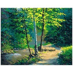 Картина по номерам "Чистая природа", 40x50 см Цветной