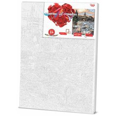 Креативное творчество «Картина по номерам на холсте». Лебеди Праги. Danko Toys