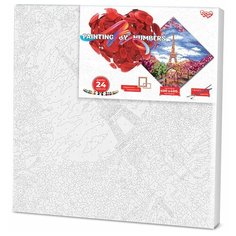 Креативное творчество «Картина по номерам на холсте». Париж. Danko Toys