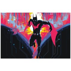 Картина по номерам «Бэтмен», 40x60 см, Живопись по Номерам
