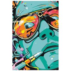 Картина по номерам «Зеленый человек», 40x60 см, Живопись по Номерам