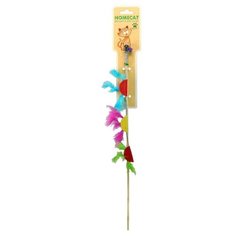 Дразнилка для кошек Homecat "Гирлянда из фетра с перьями"