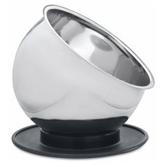 Миска BergHOFF Zeno 1105185, 3.5 л, серебристый/черный