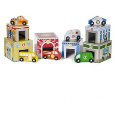 Игровой набор "Гаражи сортировщики" Melissa & Doug