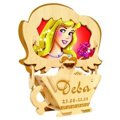 Сборная деревянная фоторамка "Дева" Чудо Дерево