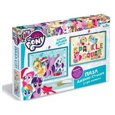 Набор пазлов "Пони. Зима. Команда Искорки" Origami