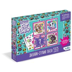 Набор дизайн студия Littlest Pet Shop "Яркие дни", 4x25 элемента Origami